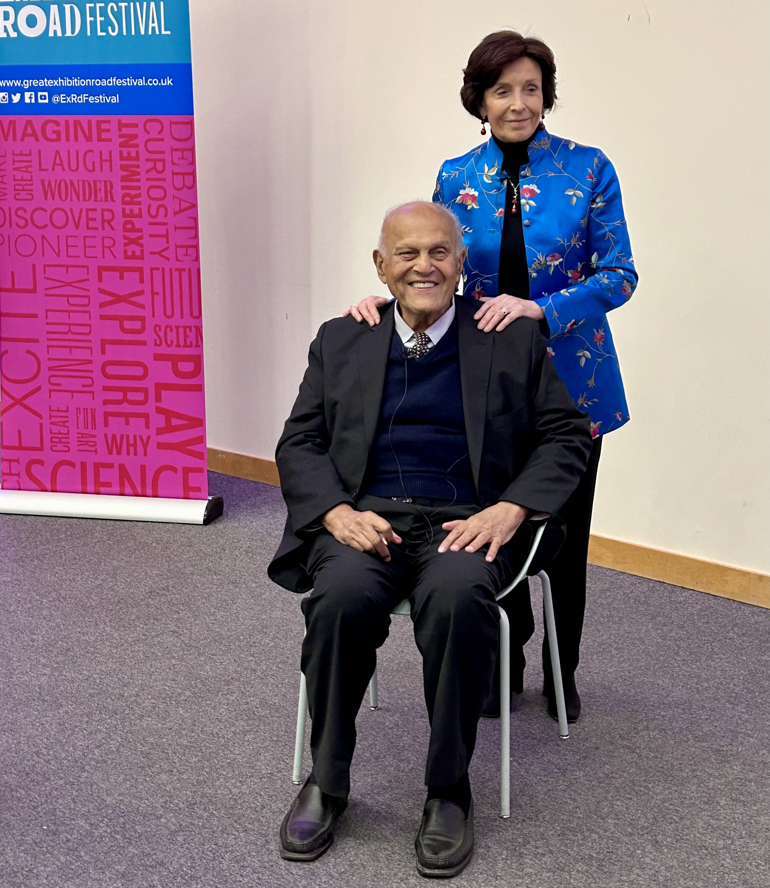 Sir Magdi Yacoub and Dame Mary Archer