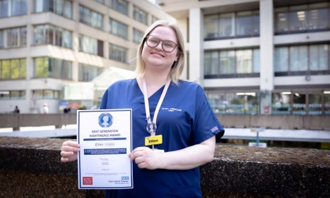 Specialist midwife Ellen