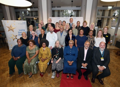 Long Service Award recipients