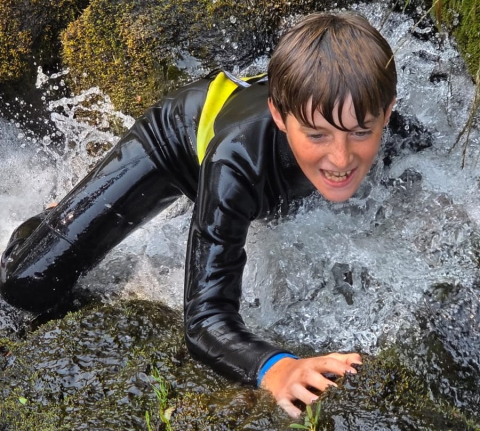 James has diving dreams