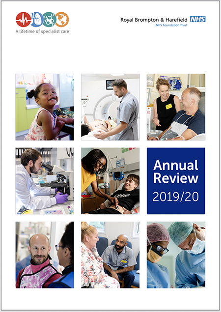 Annual review 2019/20 cover